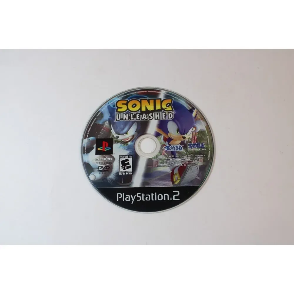 Sonic Unleashed (Sony Playstation 2, PS2) Authentic, Game Disc Only, Tested